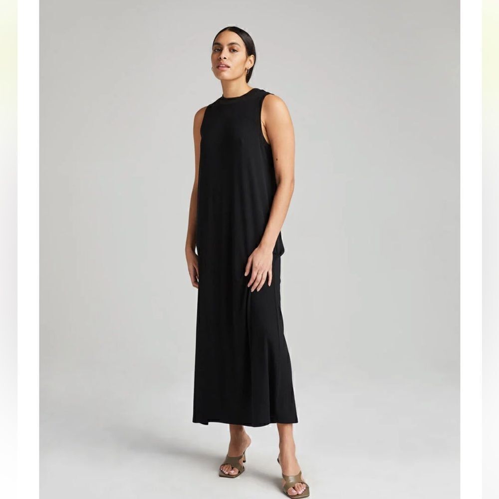 RICHER POORER Vintage Rib Column Dress